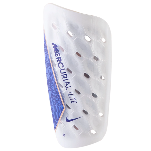 Nike CR7 Mercurial Lite Shin Guard (Clear/Concord/Metallic Copper)