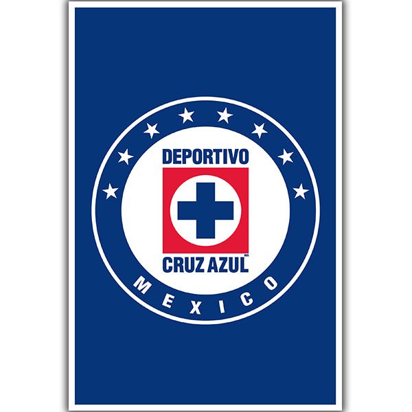 Cruz Azul Crest Poster | SoccerWearhouse
