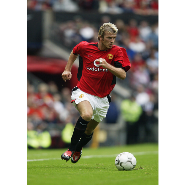 Manchester United David Beckham Poster | Soccer Wearhouse