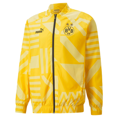 Puma Borussia Dortmund ダウンジャケット Amazon.com: PUMA Borussia Dortmund Pre-Match Woven Jacket