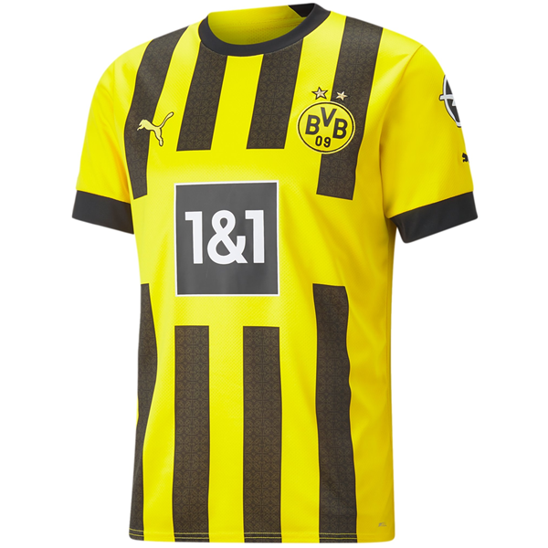 Camiseta Puma BVB Dortmund Home 22/23 (Amarillo/Negro)