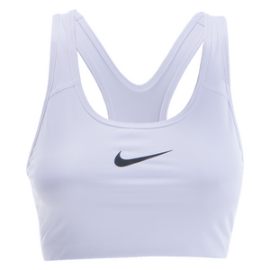 Nike Women Pro Classic Swoosh Sports Bra (White) | Soccer Wearhouse