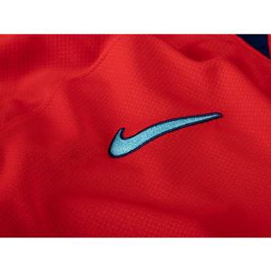 Nike England Phil Foden Away Jersey 22/23 w/ World Cup 2022 Patches (Challenge Red/Blue Void)