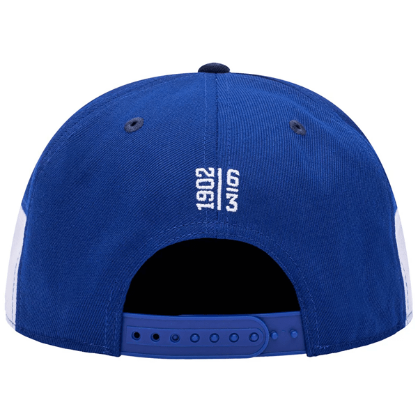 Fan Ink Real Madrid Truitt Snapback Hat (Royal/White) | SoccerWearhouse