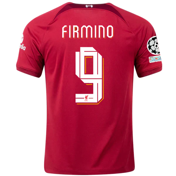 Nike Liverpool Roberto Firmino Home Jersey w Champions League