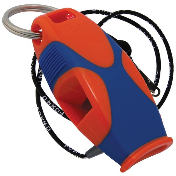 Fox 40 Sharx Referee Whistle w/ lanyard (Black/Red/Green/Yellow) | SoccerWearhouse