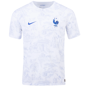 Nike France Match Authentic Away Jersey 22/23 (White/Game Royal)