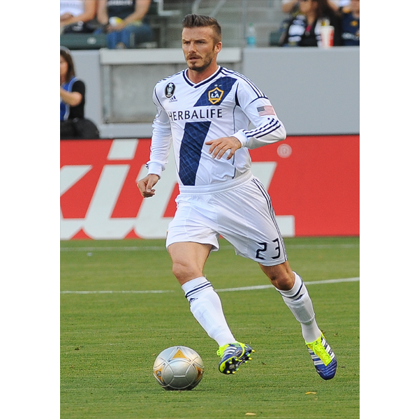 LA Galaxy David Beckham Poster | Soccer Wearhouse