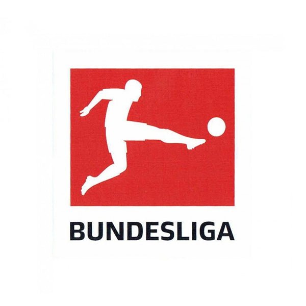 German Bundesliga League Patch (White/Red) | SoccerWearhouse