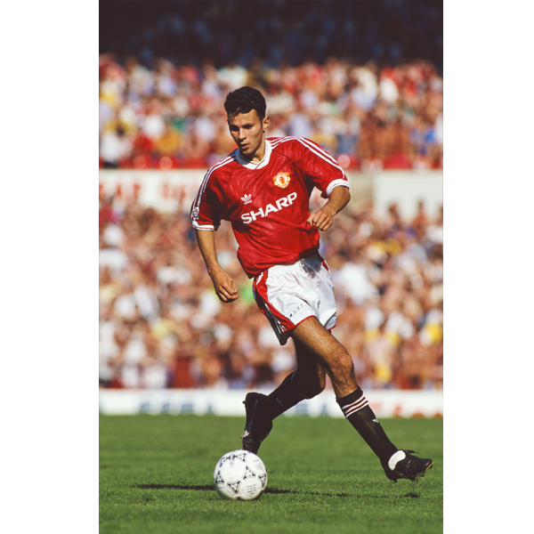 Manchester United Ryan Giggs 1991 Poster | Soccer Wearhouse