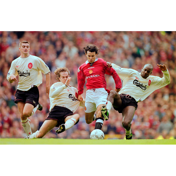Manchester United Ryan Giggs vs Liverpool Poster | Soccer Wearhouse