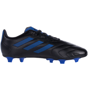 adidas Jr. Goletto VIII Firm Ground Soccer Cleats (Black/Team Royal Blue)