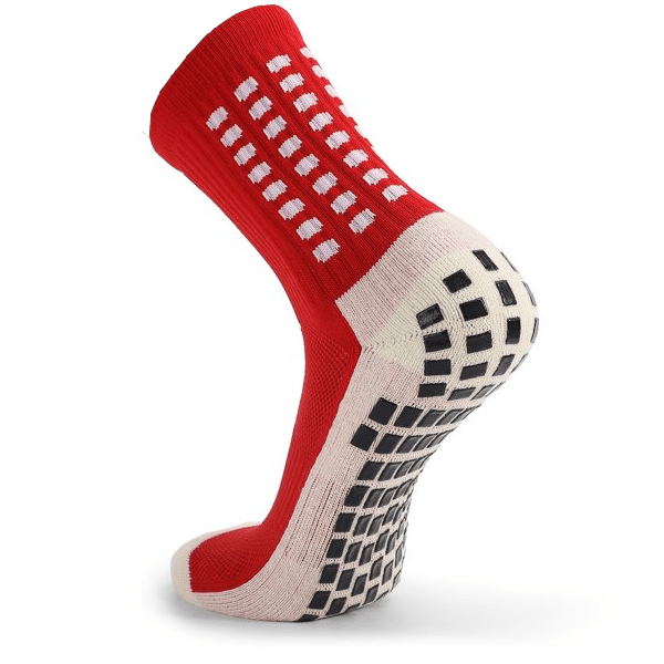 Grip Anti-Slip Socks (Red) | SoccerWearhouse
