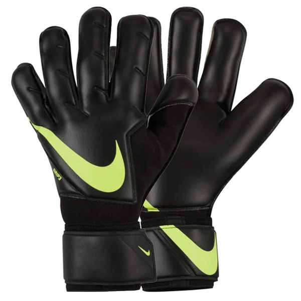 imagen continuar Mensurable Guantes de portero Nike Grip 3 (negro/voltio) - Soccer Wearhouse