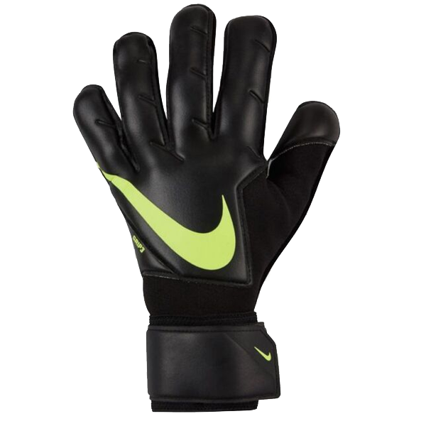 ignorar Mirilla No puedo Nike Grip 3 Goalkeeper Gloves (Black/Volt) - Soccer Wearhouse