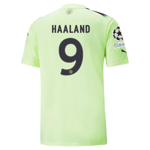 Erling Haaland Borussia Dortmund 19/20 UCL Cup/Third Jersey by PUMA  RV7009693 – buy newest cheap soccer jerseys