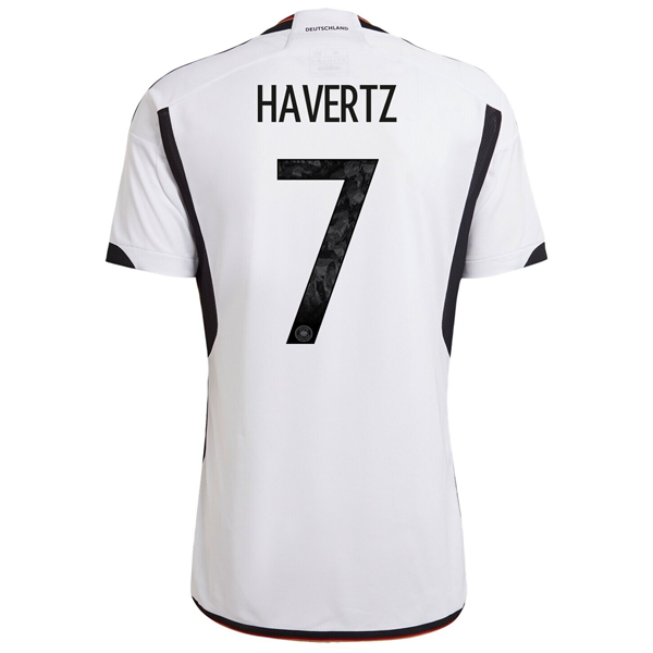 adidas Germany Kai Havertz Home Jersey 22/23 (White/Black) - Soccer ...