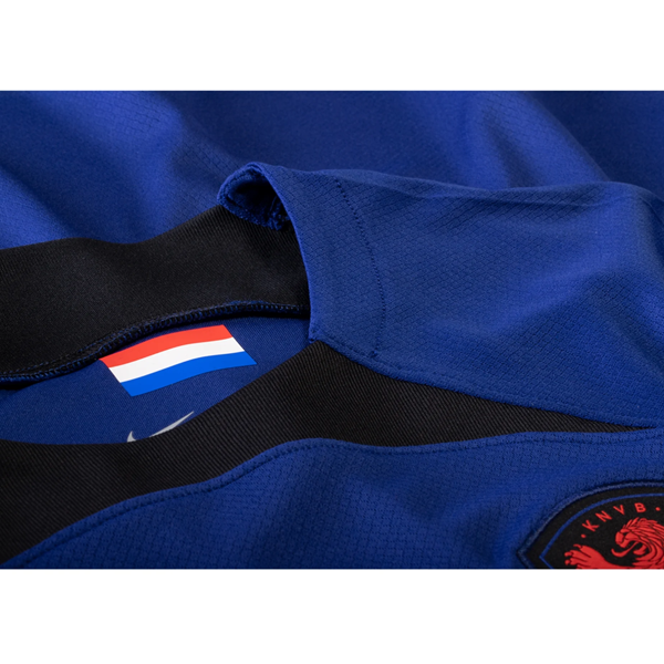 Nike Holanda Memphis Depay Away Jersey 22 23 Deep Royal Habanero