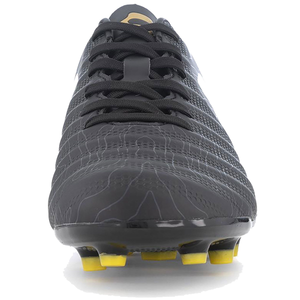 Black and gold soccer top cleats