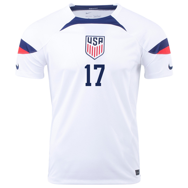 Nike Estados Unidos Jordan Pefok Home Jersey 22/23 (Blanco/Azul)
