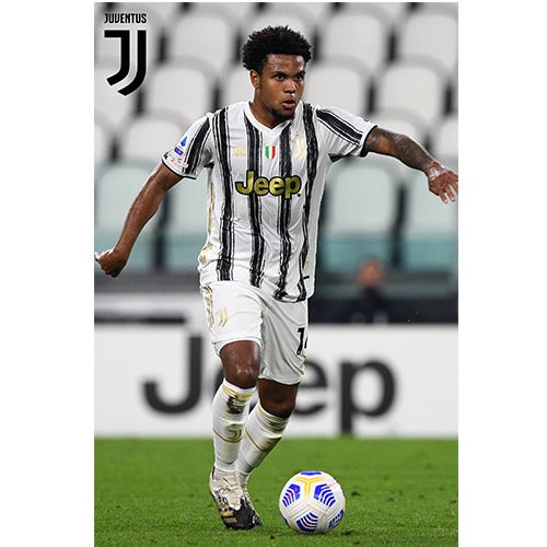 Juventus Weston McKennie Poster | SoccerWearhouse