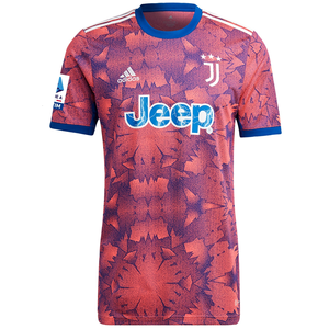 adidas Juventus Federico Chiesa Third Jersey w/ Serie A Patch 22/23 (Collegiate Royal/White)