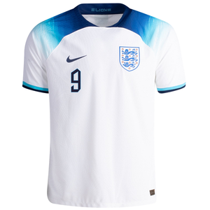 Nike England Authentic Match Harry Kane Home Jersey 22/23 (White/Blue Fury/Blue Void)