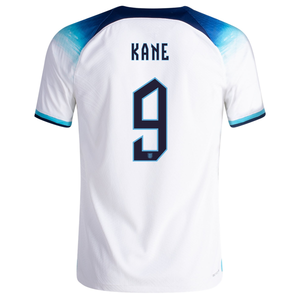 Nike England Authentic Match Harry Kane Home Jersey 22/23 (White/Blue Fury/Blue Void)