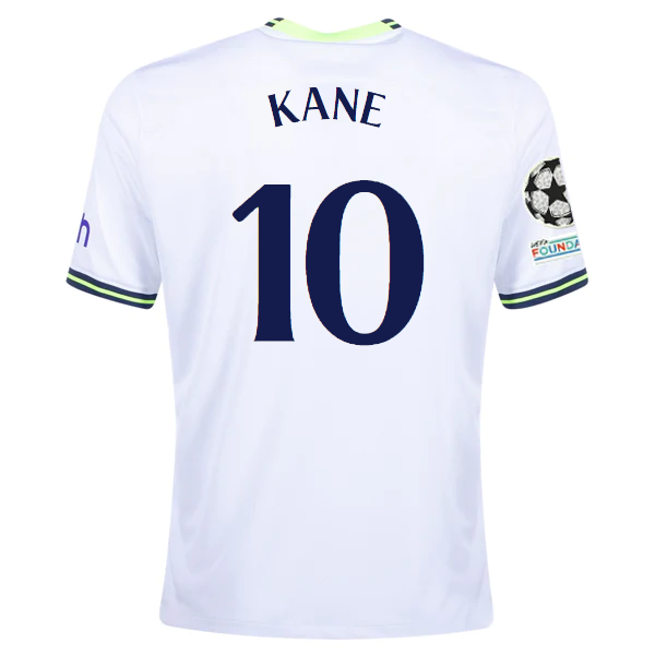 Nike Tottenham Harry Kane Jersey w/ Champions League Patches 22/23 - Soccer  Wearhouse