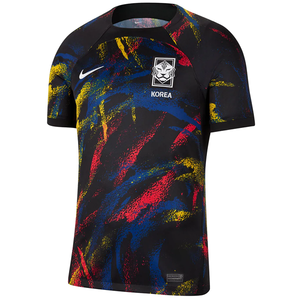 Nike South Korea Away Jersey 22/23 (Black/Multi Colored)