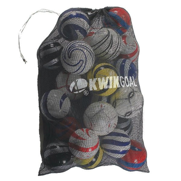 Kwik Goal Jumbo Equipment Soccer Ball Bag (Black) | SoccerWearhouse