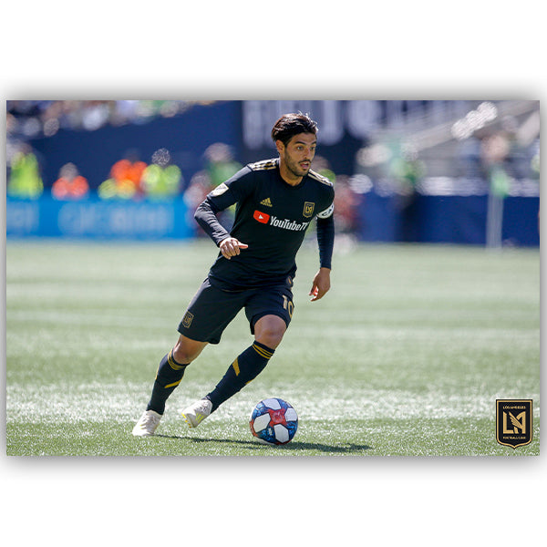 LAFC Carlos Vela Poster Soccer Wearhouse