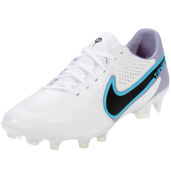 pomp kleding Autonomie Nike Legend 9 Pro FG Soccer Cleats (White/Baltic Blue) - Soccer Wearhouse