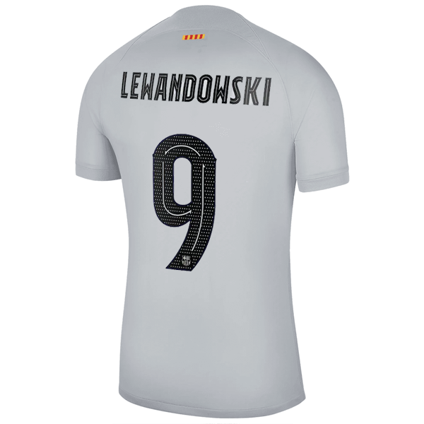 NIKE BARCELONA 2022/23 THIRD LEWANDOWSKI JERSEY - Soccer Plus