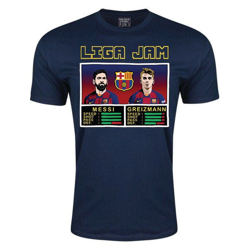 Camiseta LIGA Jam Messi &amp; Greizmann - S / Armada