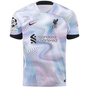 Nike Liverpool Alexander-Arnold Away Jersey w/ Champions League Patches 22/23 (White/Black)