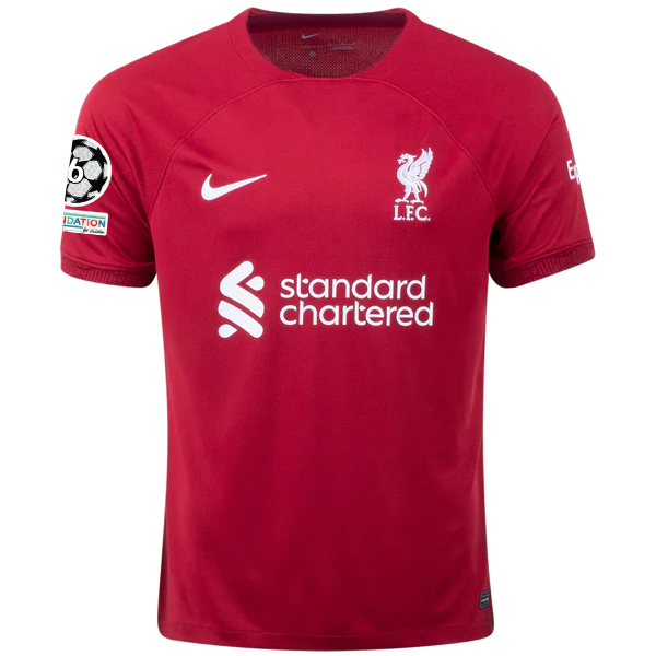 Nike Liverpool Darwin Nunez Home Jersey w/ Champions League Patches 22 ...