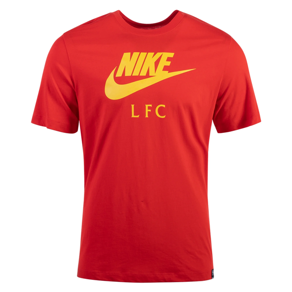 Camiseta Nike Liverpool Swoosh (Rojo/Amarillo)