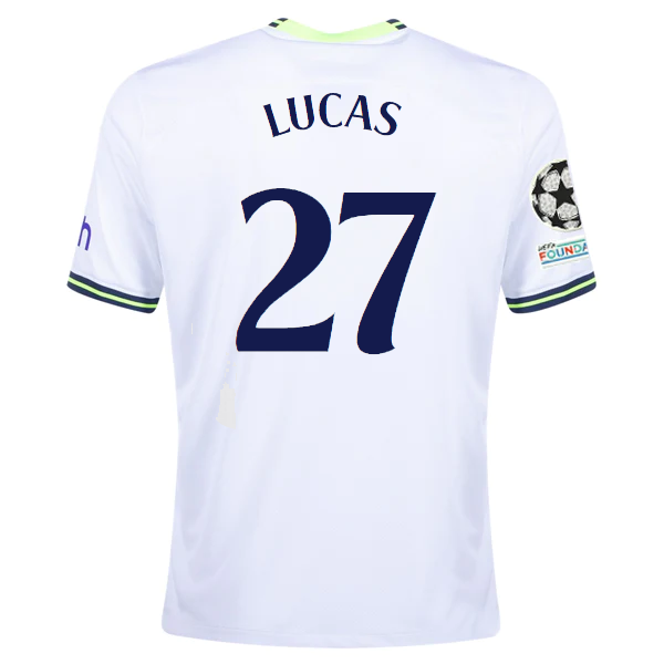Lucas shop tottenham jersey