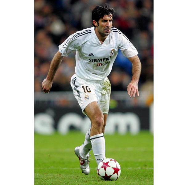 Real Madrid Luis Figo Poster - Soccer Wearhouse