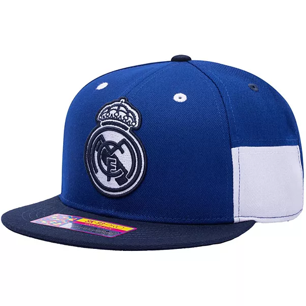 Gorra Fan Ink Real Madrid Truitt Snapback (Royal/Blanco) - Soccer Wearhouse