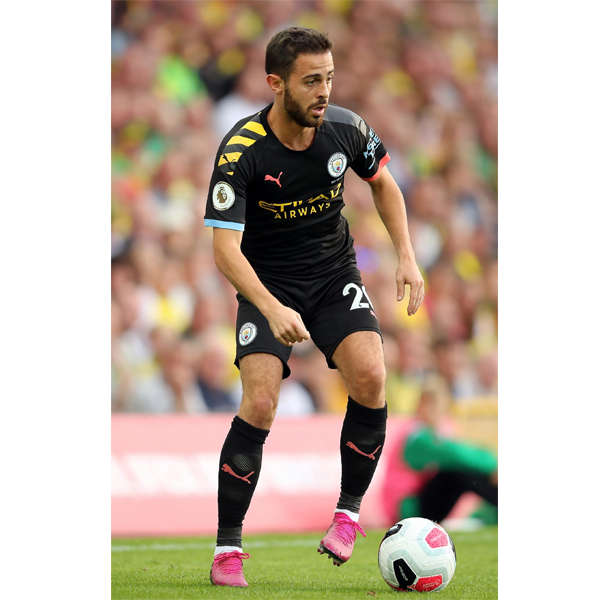 Manchester City Bernardo Silva Away Poster | SoccerWearhouse