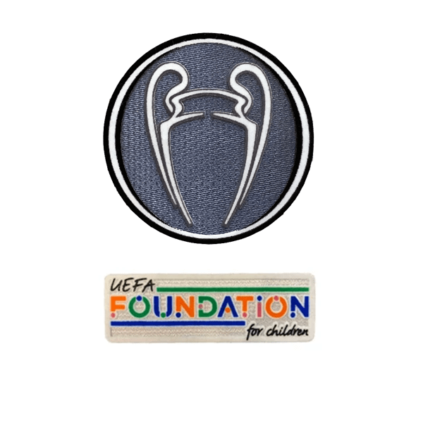 Manchester City Champions League Champion Patch Set | SoccerWearhouse