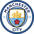 Calcomanía del Manchester City (4x4 pulgadas)