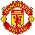 Calcomanía del Manchester United (4x4 pulgadas)