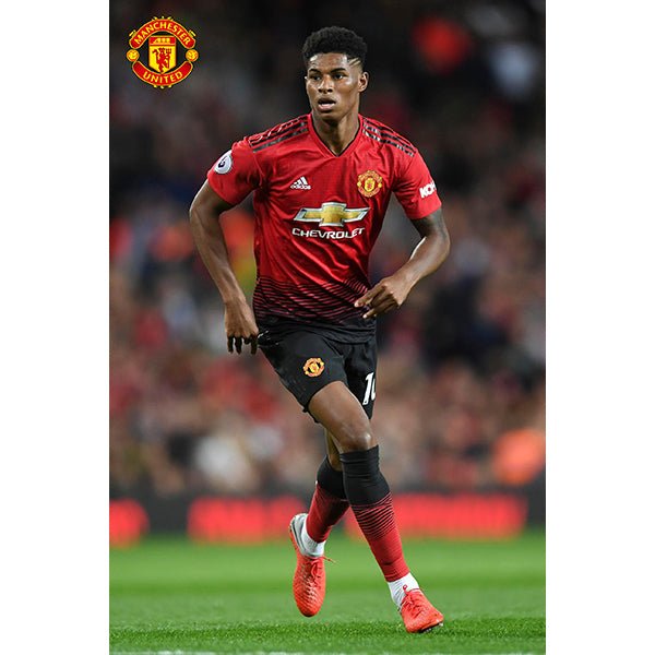 Manchester United Rashford Poster | SoccerWearhouse