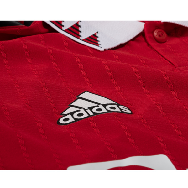 Youth adidas Red Manchester United 2022/23 Home Replica Blank Jersey