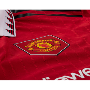 adidas Manchester United Diogo Dalot Authentic Home Jersey w/ Europa League Patches 22/23 (Real Red)