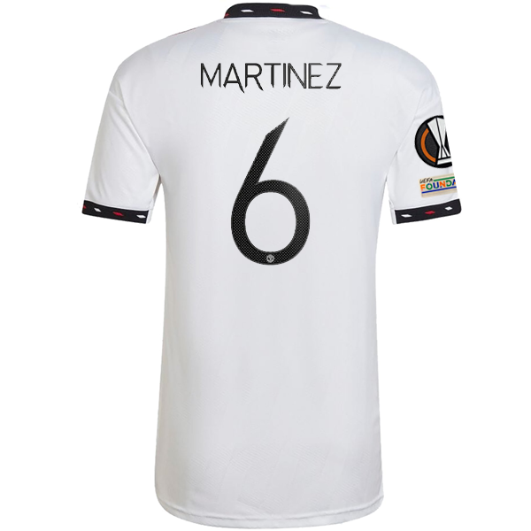 Men's adidas Lisandro Martínez White Manchester United 2022/23 Away  Authentic Player Jersey