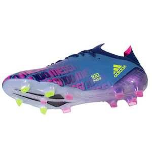 adidas Messi X Speedflow.1 FG Soccer Cleats (Victory Blue/Shock Pink)
